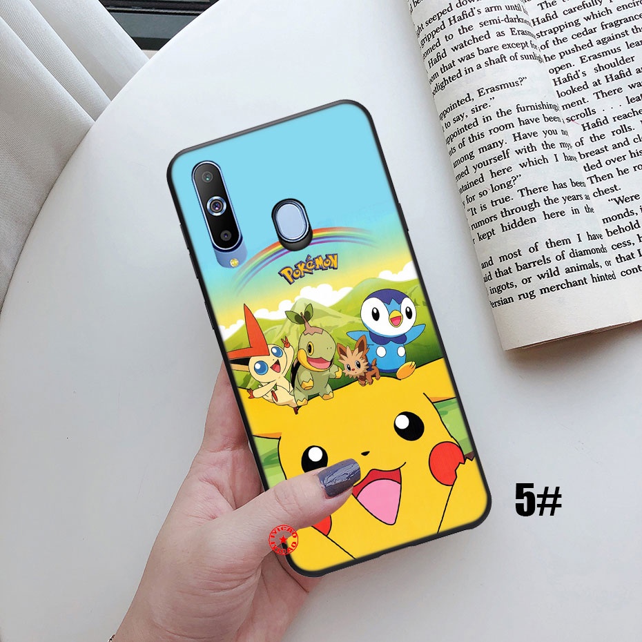 Ốp Điện Thoại Mềm Hình Pokemon 86HT Cho Samsung Galaxy J4 J5 J6 J7 J730 J8 Plus Prime Core Pro Duo
