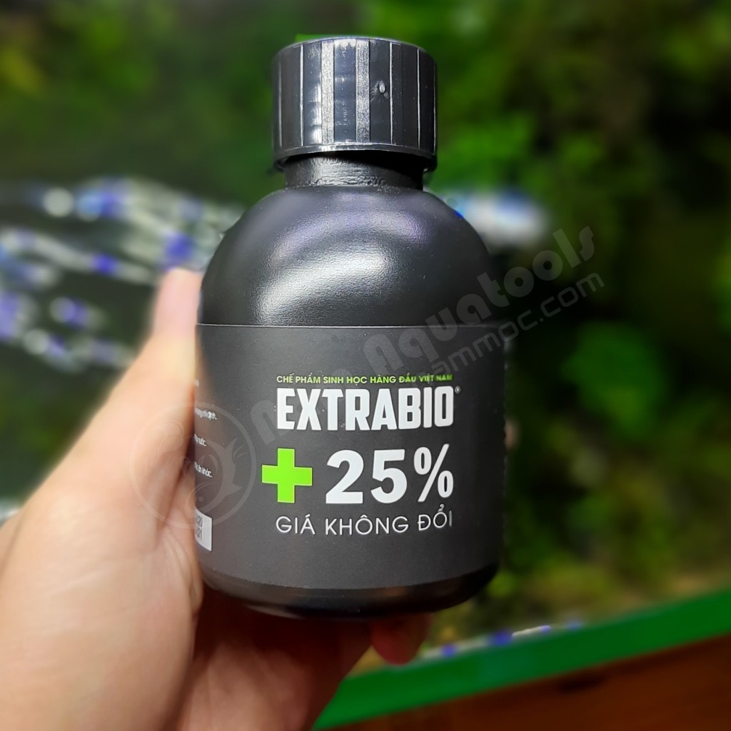 [Mã 159FMCGSALE giảm 8% đơn 500K] Vi Sinh ExTra Bio | Vi Sinh Sống Cao Cấp Cho Hồ Cá Thuỷ Sinh (chai nhỏ 125mL, 250mL)