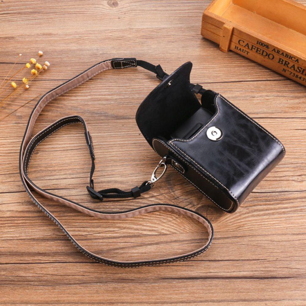 Túi Da Pu Đựng Máy Ảnh Canon Đa Năng Bảo Vệ Tiện Dụng