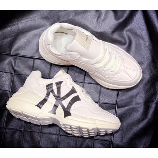 GIÀY THỂ THAO NAM - NỮ GUCCI TRẮNG IN HÌNH CHỮ NY ĐEN GIÁ TỐT, FREESHIP TOÀN QUỐC giá tốt