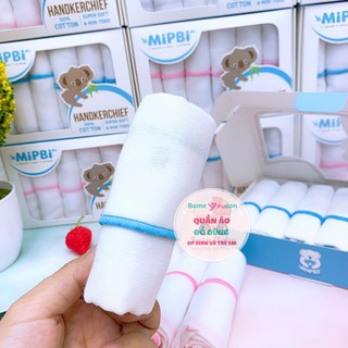 [Bán sỉ]Khăn sữa hộp 100% cotton MIPBI (MIPBI9)
