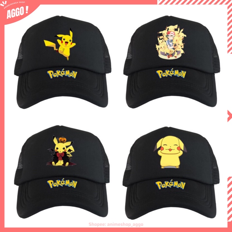 Nón Lưỡi Trai Pikachu Nam Nữ Unisex Cực HOT