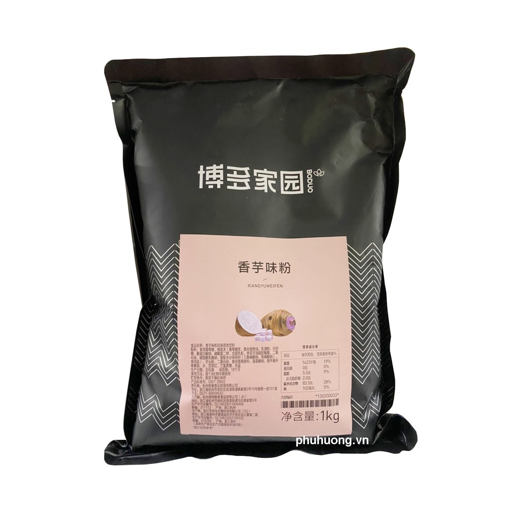 Bột khoai môn hãng Binbaoli/Boduo/Guangcun/Tím dừa 1kg