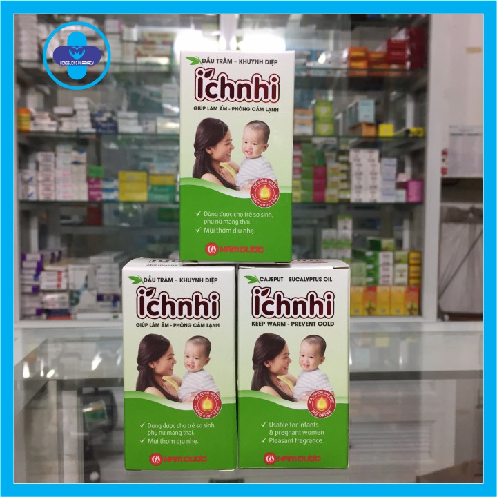 Dầu tràm - khuynh diệp Ích Nhi - 30ml