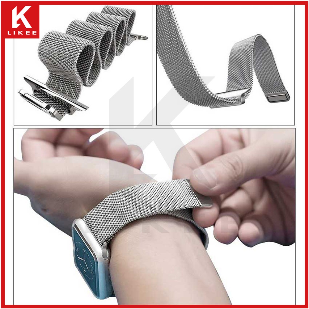 Dây Đeo Đồng Hồ Bằng Inox Cho Apple Watch Series 8 7 6 5 4 3 2 1 Se 38 / 40 / 41mm 42 / 44 / 45mm T500 / W46 / X7 / X8 / P8 / W26 / T500