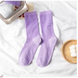 [SOCK Corner] Tất/Vớ Trơn Cổ Cao Đủ Màu