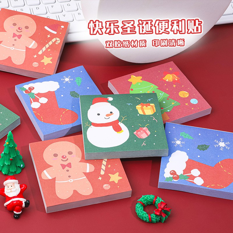 Note ghi chú Noel 8x8cm 50 tờ nguồn hàng buôn sỉ