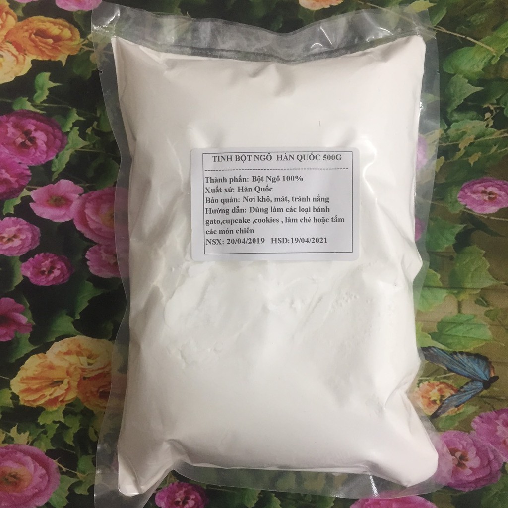 Bột ngô Hàn Quốc (tinh bột ngô, bột bắp) 500g