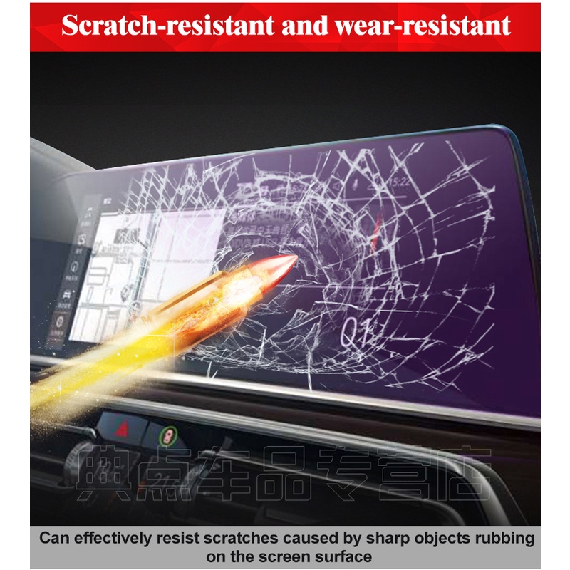 Miếng Dán Cường Lực Màn Hình Định Vị GPS Cho Xe Hơi BMW 3-Series G20 MK7 2019~2022