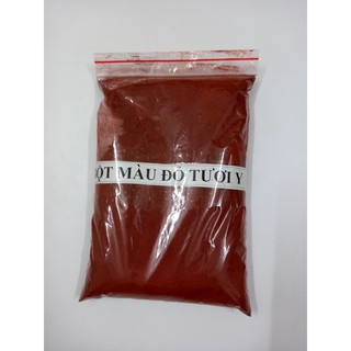 Bột màu oxit sắt màu đỏ tươi Y101 túi 0,5kg