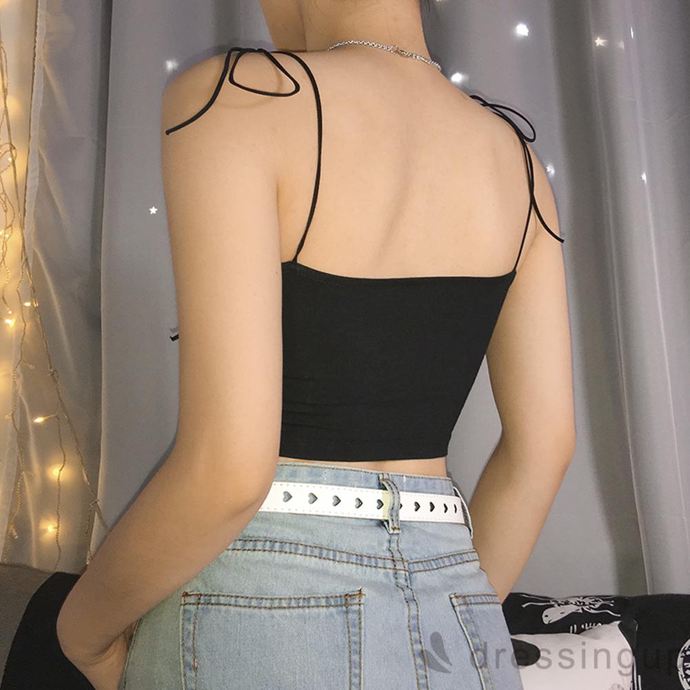 Áo Croptop Sát Nách Gợi Cảm Thời Trang 2020