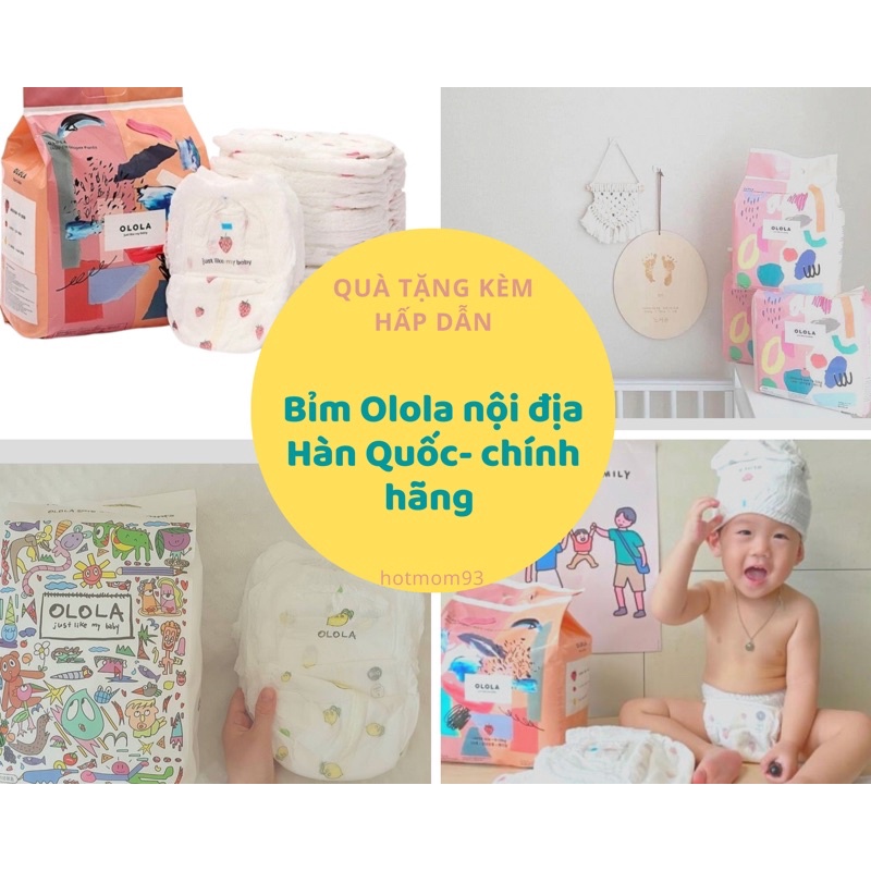 (MUA LÀ CÓ QUÀ) BỈM dán/ quần  OLOLA NỘI ĐỊA HÀN QUỐC SIÊU MỀM MỎNG S30/M24/L20/L26/XL22/XXL18