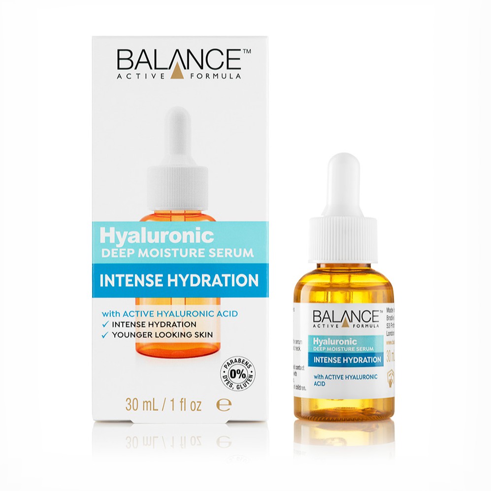 Serum Dưỡng Da Cấp Nước Dưỡng Ẩm Balance Hyaluronic 30ml