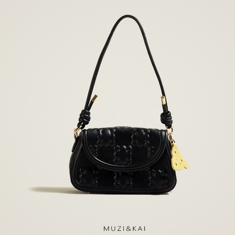 🌸Hàng Order🌸 Túi Xách Muzi&kai Chính Hãng Da Vân Nổi Móc Trang Trí Dây Đeo Kèm Quai Sách Sang Chảnh Nữ Tính 🌸 Quảng Châu