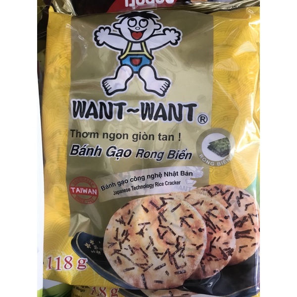 Bánh gạo One one, bánh gạo nhật Want Want 118g | BigBuy360 - bigbuy360.vn