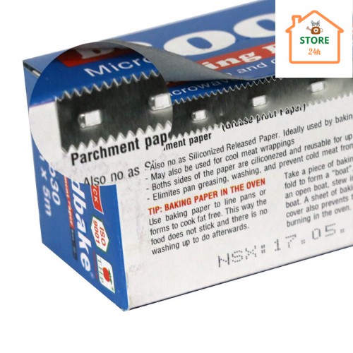 Giấy nướng bánh Goodbake GB30 [30x5m] - 1 cuộn