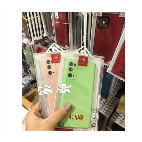 Ốp lưng dẻo màu Samsung Galaxy S20 FE hiệu KST Desing chống bám bẩn