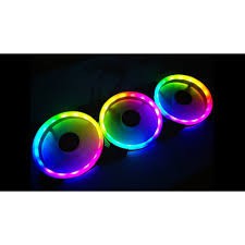 [Mã ELHA22 giảm 6% đơn 300K] Quạt Led RGB 3Fan1Hub