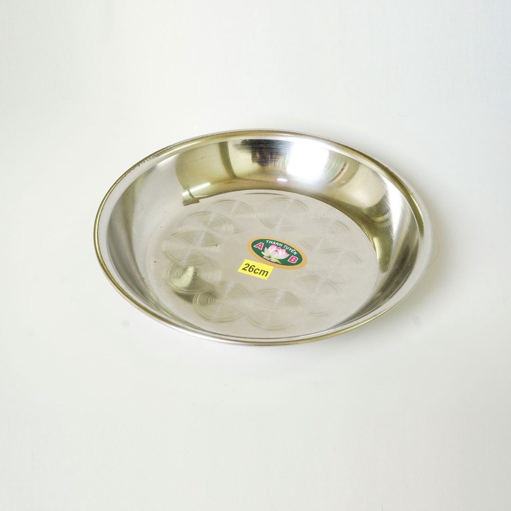 Đĩa Inox Sâu/ Đĩa Ảo Size 14-20cm