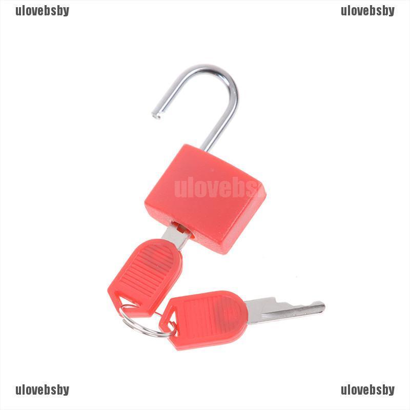 【ulovebsby】Hot sale Best Price New Small Mini Strong Steel Padlock Travel Tiny