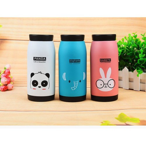 Bình Nước Giữ Nhiệt Cute dễ thương Voi/Gấu/Thỏ ( Chọn mẫu ) - Bình giữ nhiệt inox