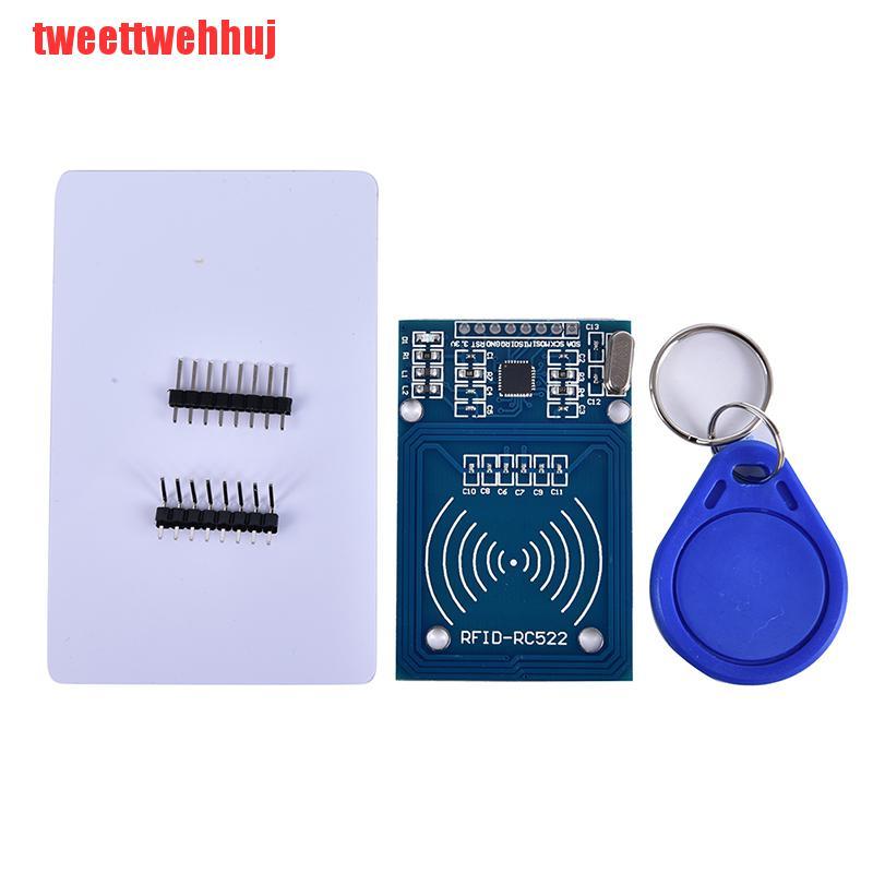 Mô Đun Cảm Biến Rfid-Rc522 Nfc Rf Ic Kèm 2 Tag Mfc522 Dc 3.3v