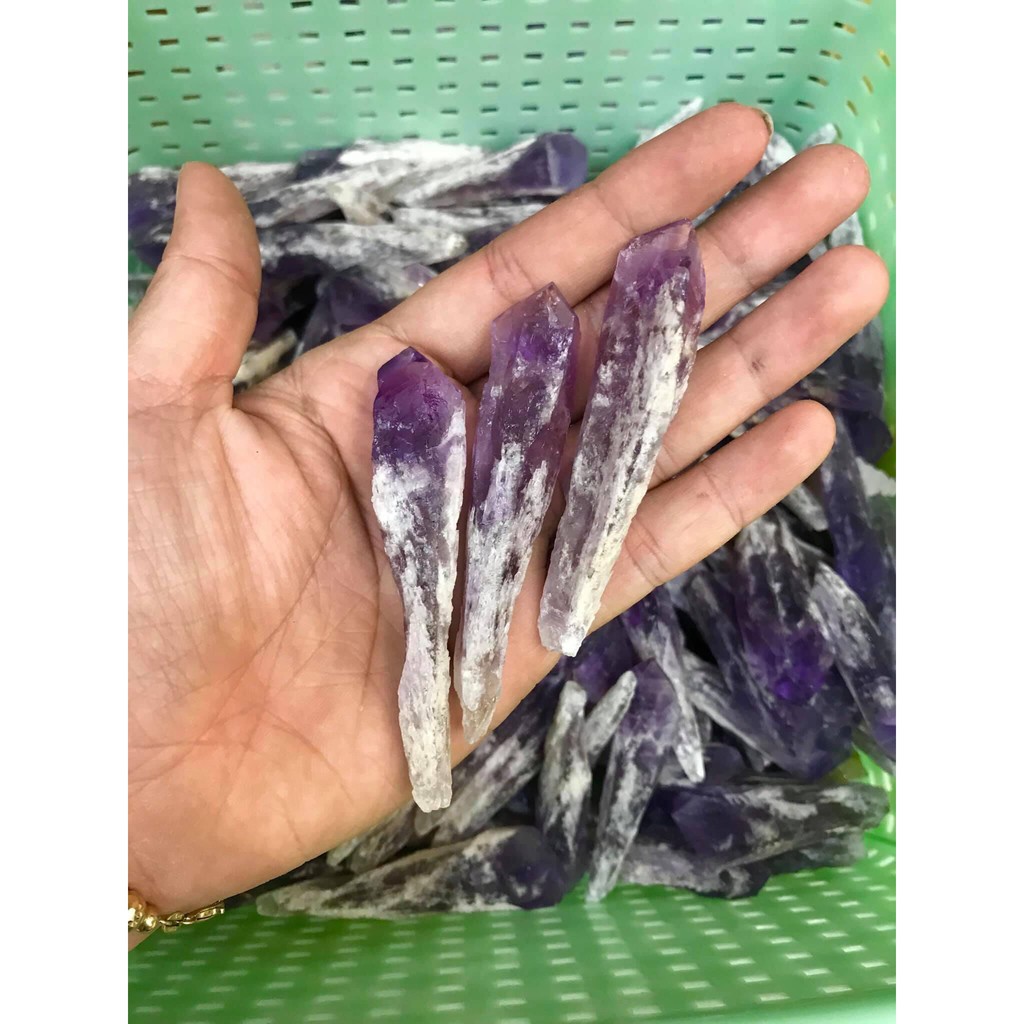 Trụ thach anh tím thô - thanh đá thach anh tím Đá thanh tẩy | BigBuy360 - bigbuy360.vn