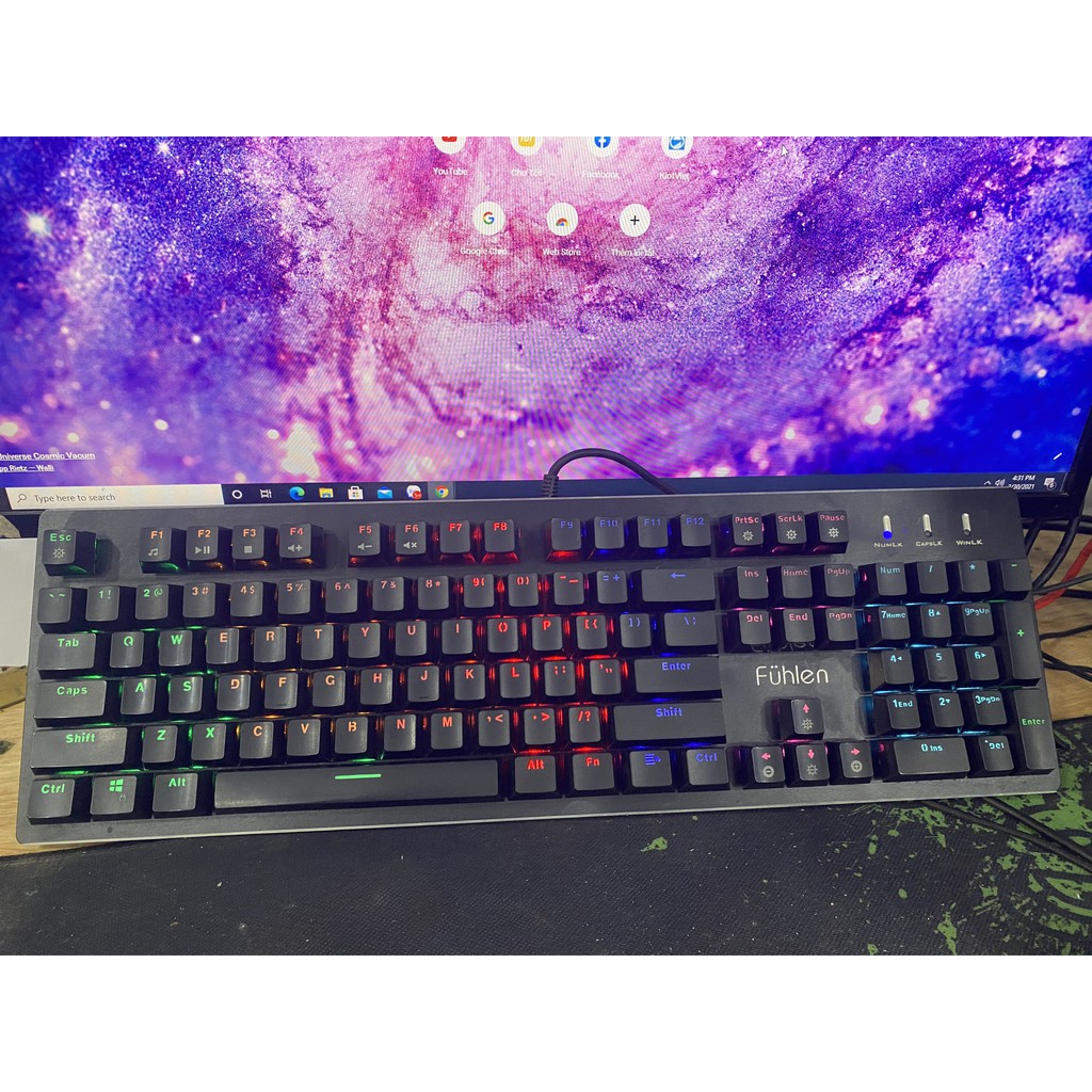 Bàn phím cơ Fuhlen mới 99%