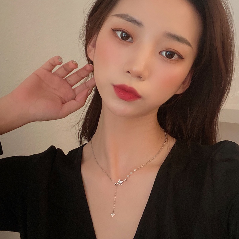 Vòng Cổ Chuỗi Hạt Ngọc Trai Thiết Kế Sáng Tạo 2022