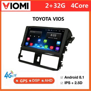 Màn hình Android - Đầu android 10inch cho xe Toyota Vios
