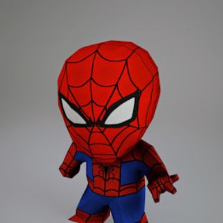 Mô hình giấy Chibi Spider-Man