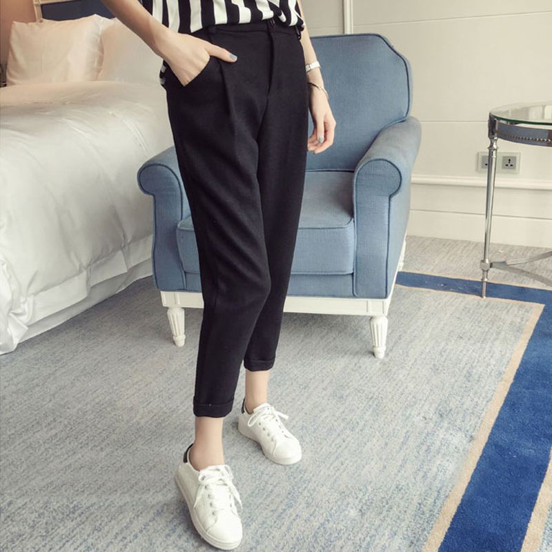 Quần dài dáng suông thời trang dành cho nữ