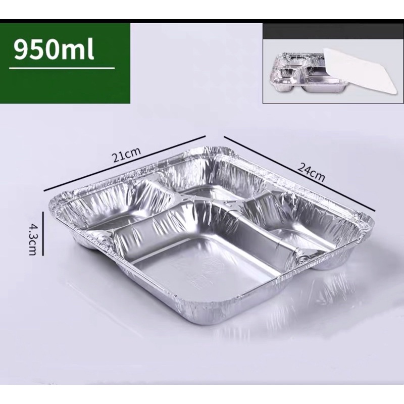 Hộp Cơm 4 ngăn to 950ml