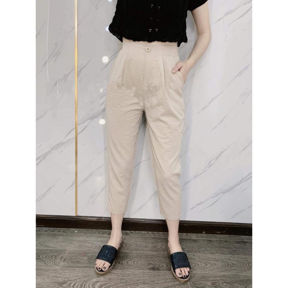 Bigsize  {BIGSIZE} Quần BAGGY ĐŨI khuy nữ cao cấp