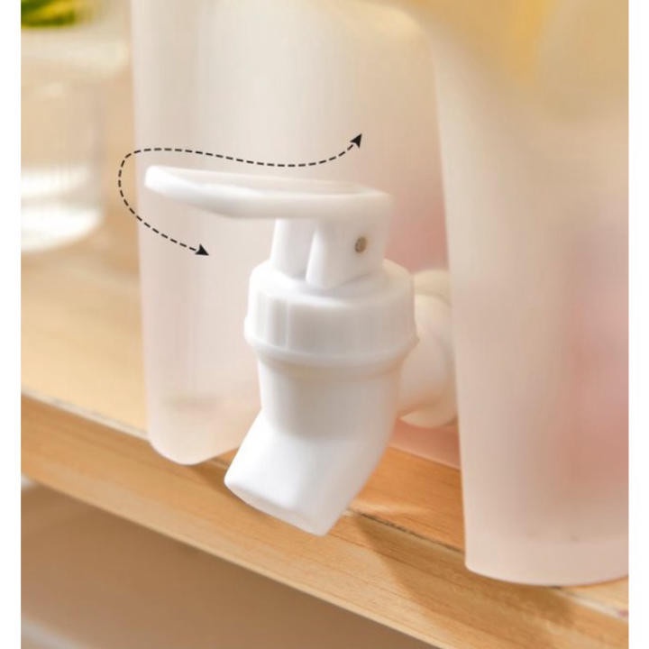 Bình Nước Tủ Lạnh 3.5 Lít Có Vòi Chuyên Để Tủ Lạnh Siêu Tiện Lợi