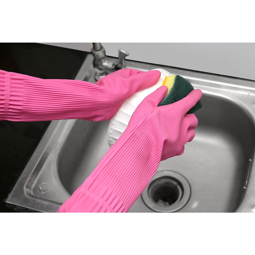 Găng tay gia dụng Scotch Brite 3M, CÓ MÓC TREO, chiều dài 38cm, HÀNG CHÍNH HÃNG, giao nhanh