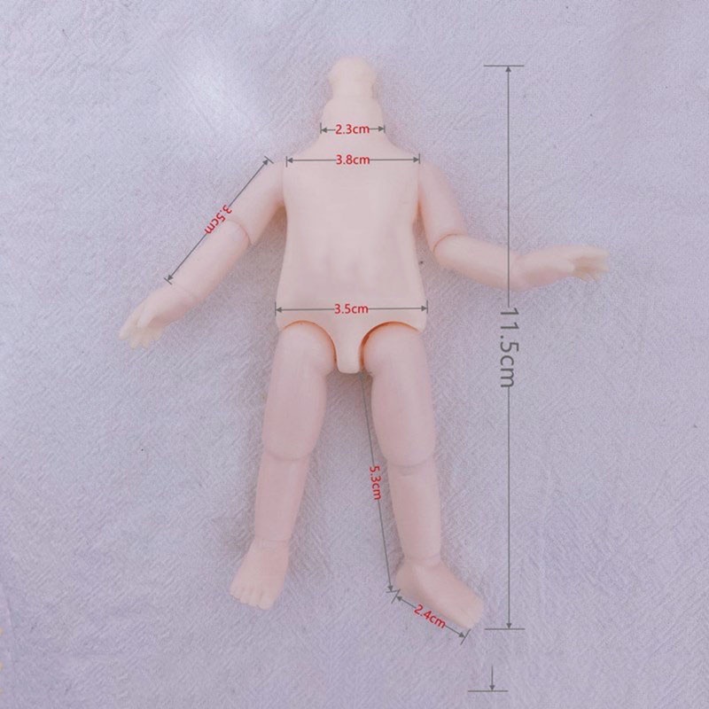 Bộ trang phục hóa trang cô hầu gái cho búp bê 1/12 ob11