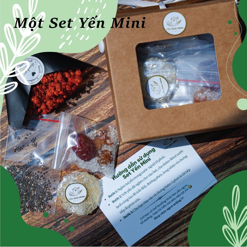 [Giá Tốt] 1 GÓI NHỎ YẾN BABY SIÊU TIẾT KIỆM NHÀ LÀM