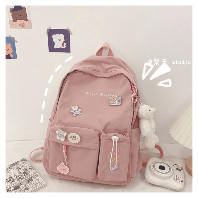 Balo đi học phong cách Hàn Quốc hợp thời trang cho nữ