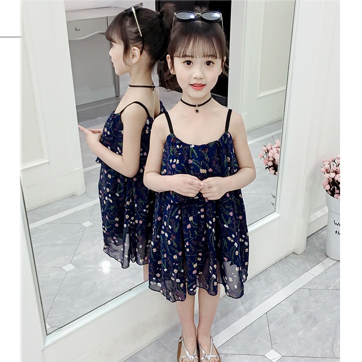 Váy maxxi đi biển bé gái size 15-35kg VH38