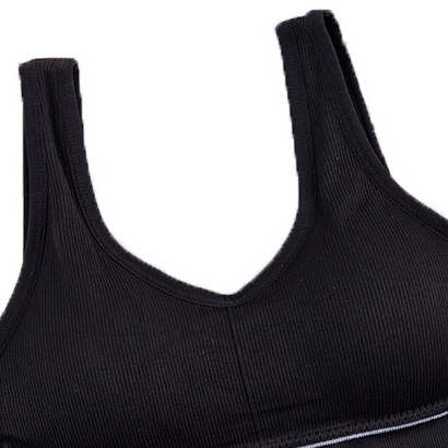 áo bra hở lưng tập gym yoga thể thao không gọng nâng ngực KIMCHIBIKINI lót nữ cotton đẹp thun gân cao cấp bigsize AL012