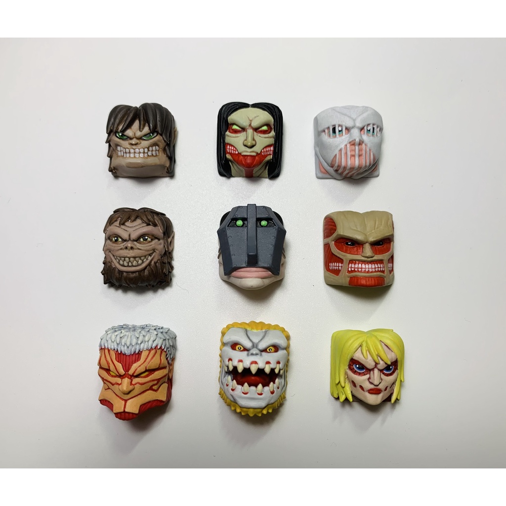 Nút bàn phím cơ nhân vật hoạt hình Nhật Bản/ Resin keycap/ Keycap set/ Esc keycap/ Gift for gamer