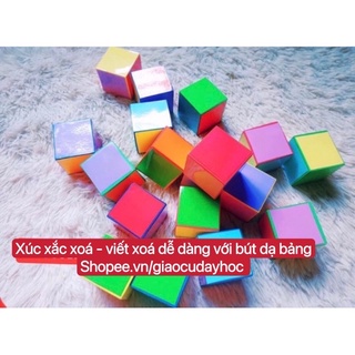 Xúc xắc xoá ❤️Eraser Dice💯giáo cụ dạy học Tiếng Anh❤️đồ dùng dạy học chất lượng hiệu quả sáng tạo trong học tập☀️
