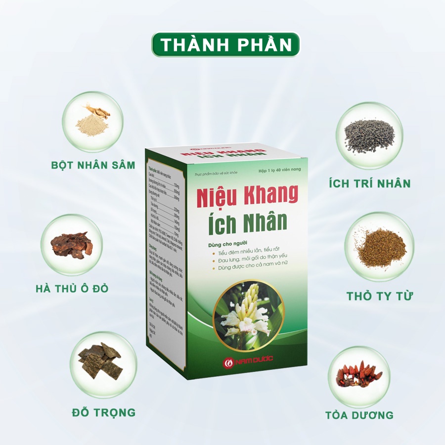 Bộ 3 Sản Phẩm Dạ Dày, Đại Tràng, Niệu Khang Ích Nhân Hỗ Trợ Tiêu Hóa Khỏe, Cải Thiện Đau Dạ Dày, Tăng Cường Bổ Thận