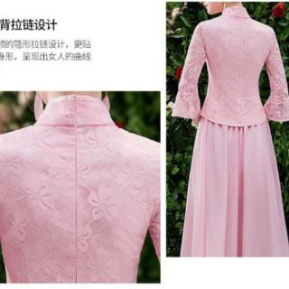 Sét đầm sườn xám có hình hình thật