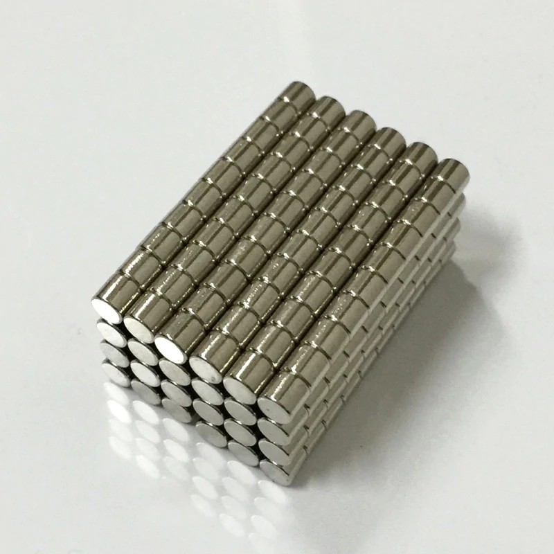 100 viên Nam Châm trắng 4x3mm, nam châm trắng đất hiếm kích thước nhỏ