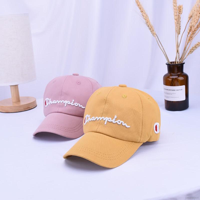 Mũ lưỡi trai che nắng thêu chữ thời trang năng động cho bé