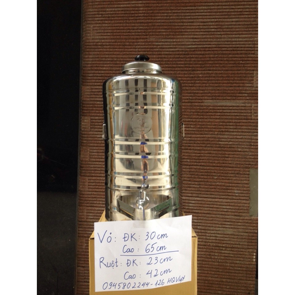 Bình inox 20l 304