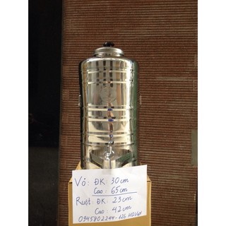 Bình inox 20l 304