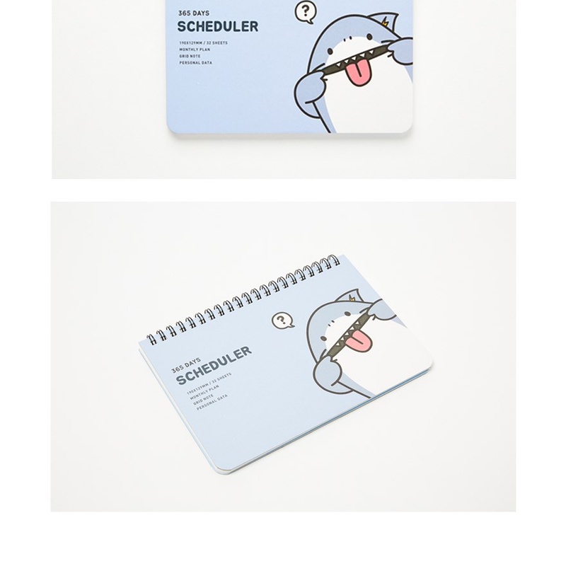 Sổ Dùng Lập Kế Hoạch Hàng Tuần ARTBOX Hàn Quốc Bìa In Hình Boss Kiểu Viết Ngang